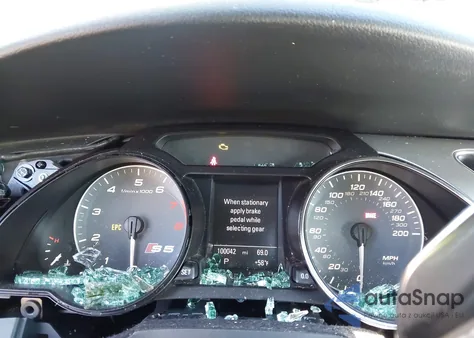 2012 Audi S5 3.0 Premium Plus from USA, damaged, VIN WAUCGAFH3CN001160